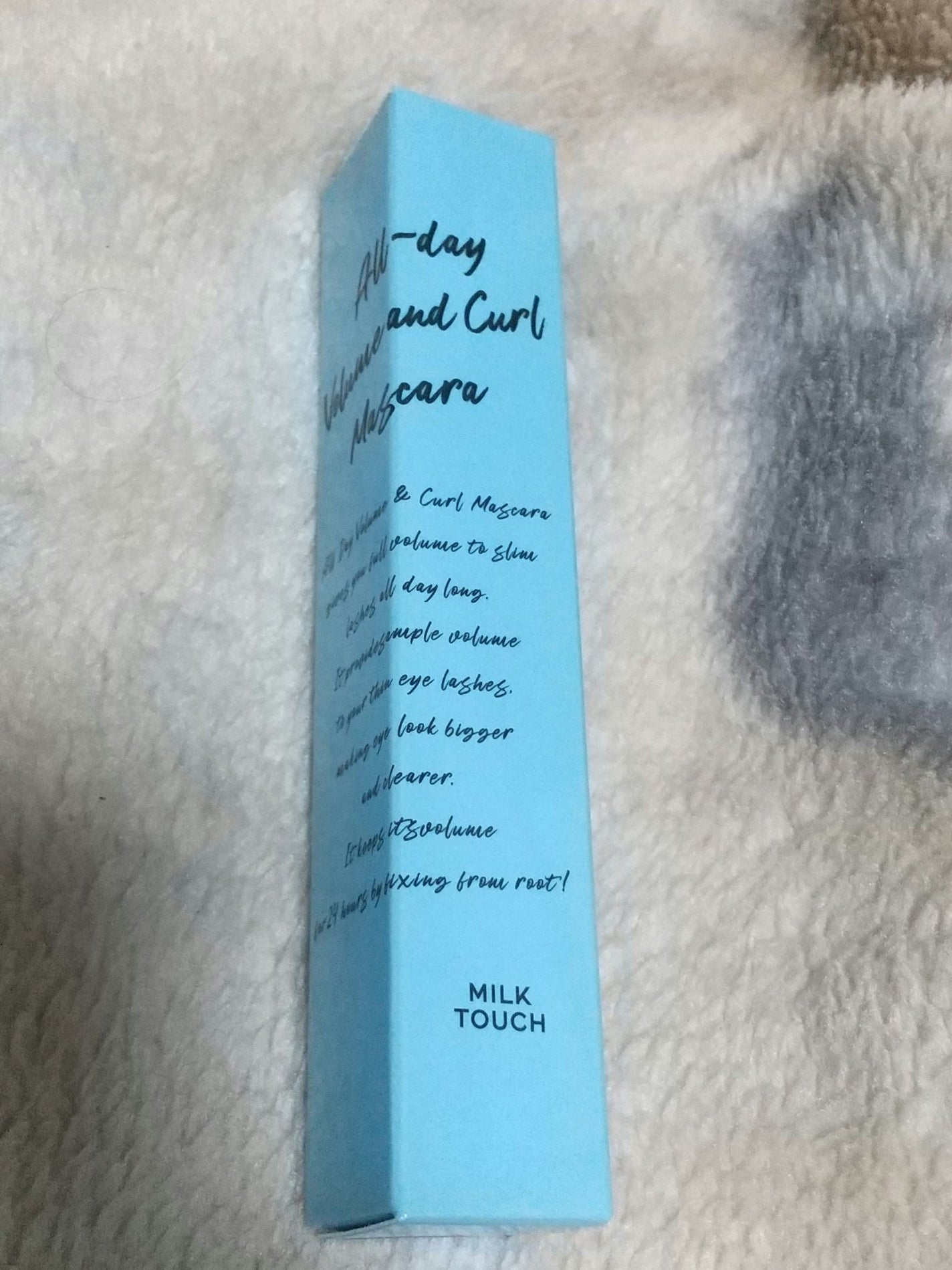 オールデイ ボリュームアンドカールマスカラ/Milk Touch/マスカラを使ったクチコミ(1枚目)
