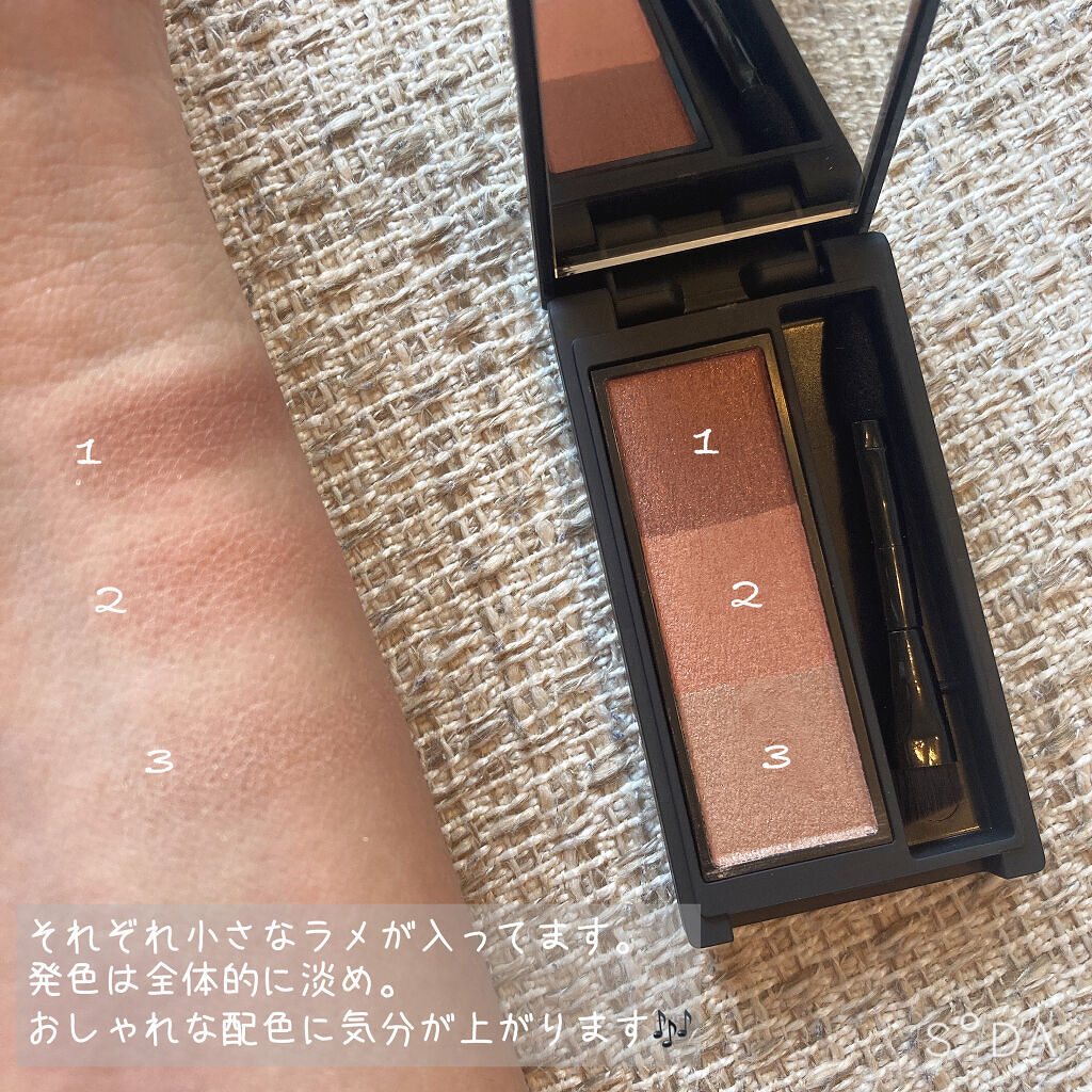 セルヴォーク インディケイトアイブロウマスカラ C 〈C〉01 パーシモン/Celvoke/眉マスカラを使ったクチコミ（3枚目）