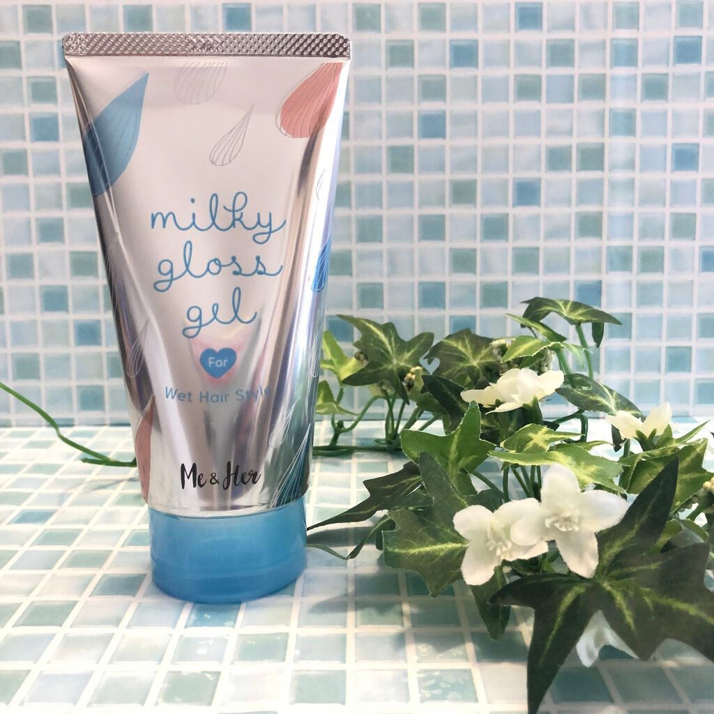 ミルキィグロスジェル/Me&Her/ヘアジェルを使ったクチコミ(1枚目)