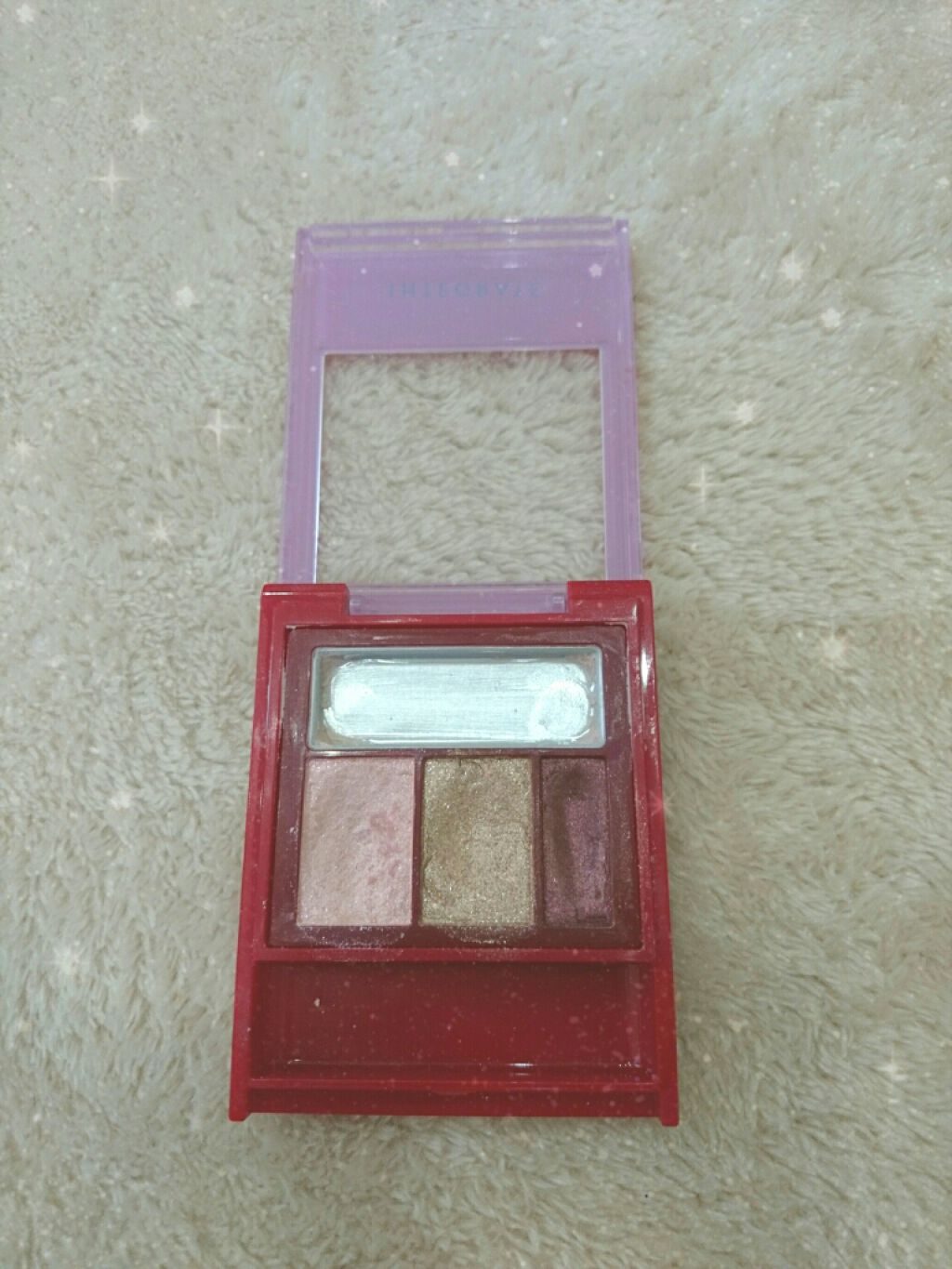 アクセントカラーアイズ CC/インテグレート/アイシャドウパレットを使ったクチコミ（2枚目）