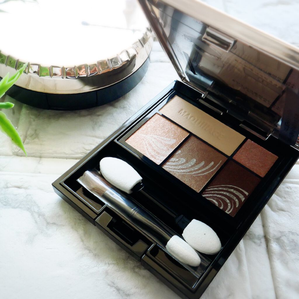 ドラマティックスタイリングアイズ/マキアージュ/アイシャドウパレットを使ったクチコミ（1枚目）