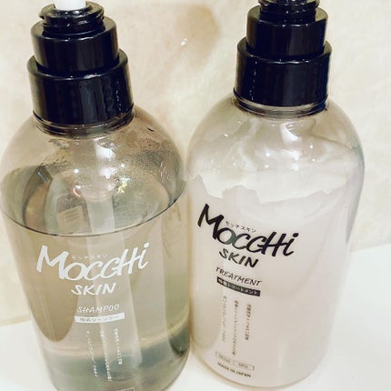 吸着シャンプーM(モイスト) & 吸着トリートメントM(モイスト)/MoccHi SKIN/市販シャンプーを使ったクチコミ(1枚目)