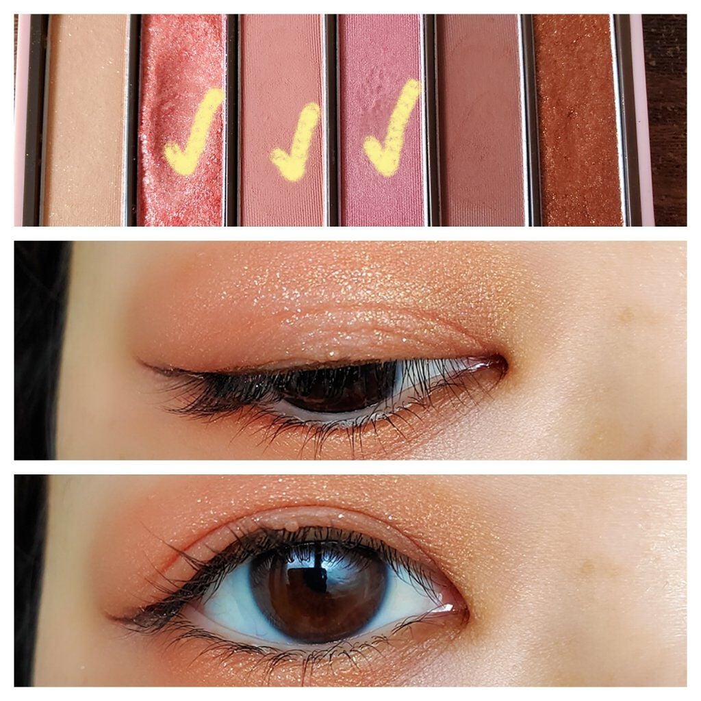 プレイカラーアイズミニ/ETUDE/アイシャドウパレットを使ったクチコミ(3枚目)