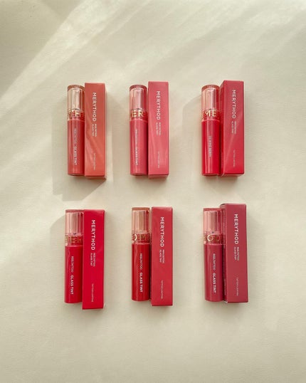 リールタトゥーグラスティント  04 PRIKY RED/MERYTHOD/リップティントの画像