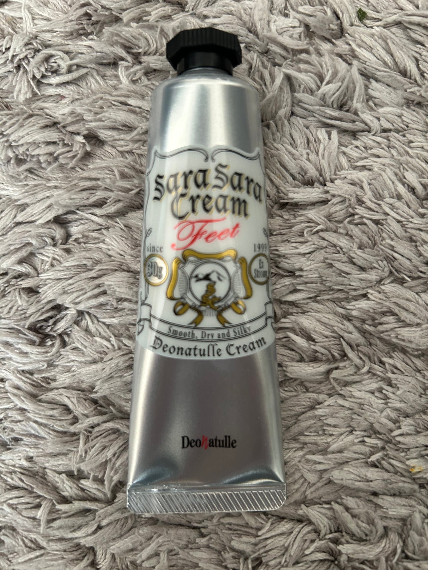 薬用足指さらさらクリーム/デオナチュレ/デオドラント・制汗剤を使ったクチコミ(2枚目)