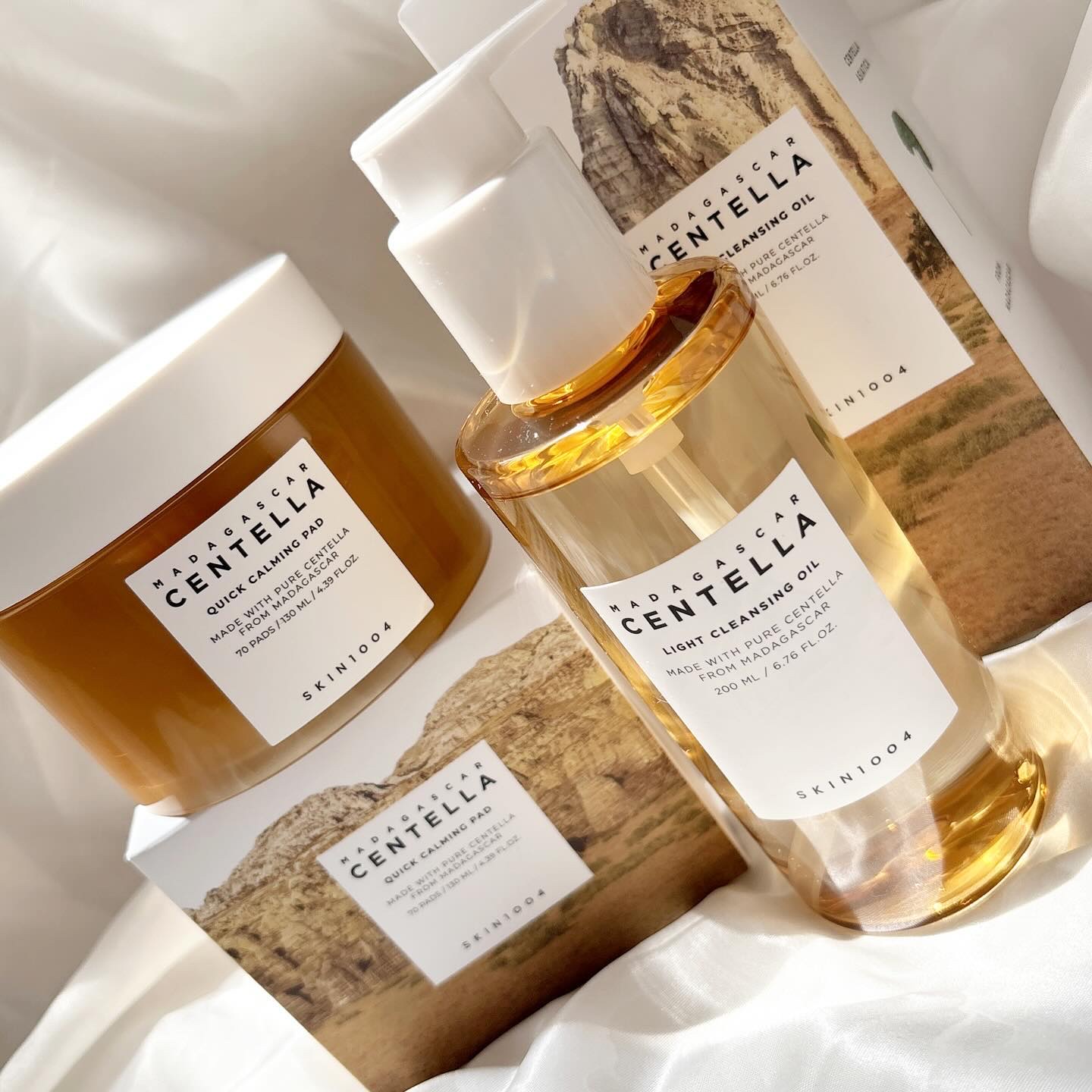 センテラ ライトクレンジングオイル/SKIN1004/オイルクレンジングを使ったクチコミ（1枚目）