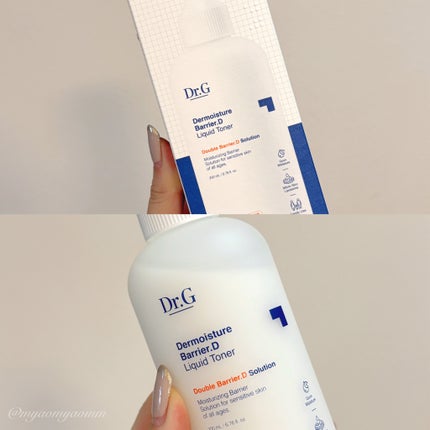 ザモイスチャーバリアDリキッドトナー/Dr.G/化粧水を使ったクチコミ(1枚目)