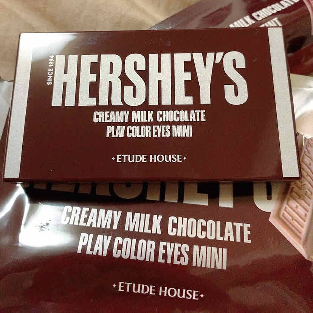 ハーシー プレイカラーアイズミニ/ETUDE/アイシャドウパレットを使ったクチコミ(1枚目)