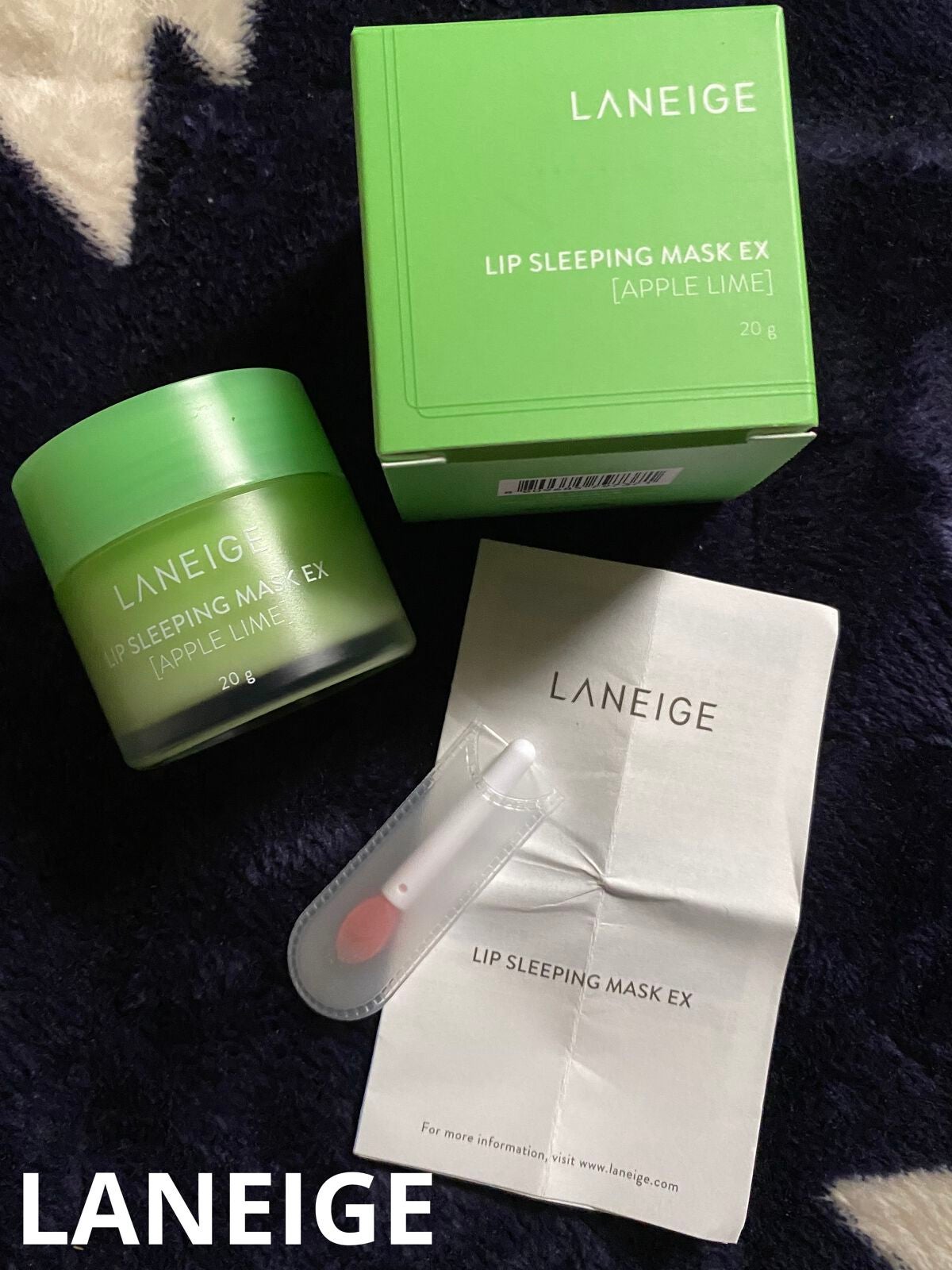 シカスリーピングマスク/LANEIGE/フェイスクリームを使ったクチコミ(1枚目)