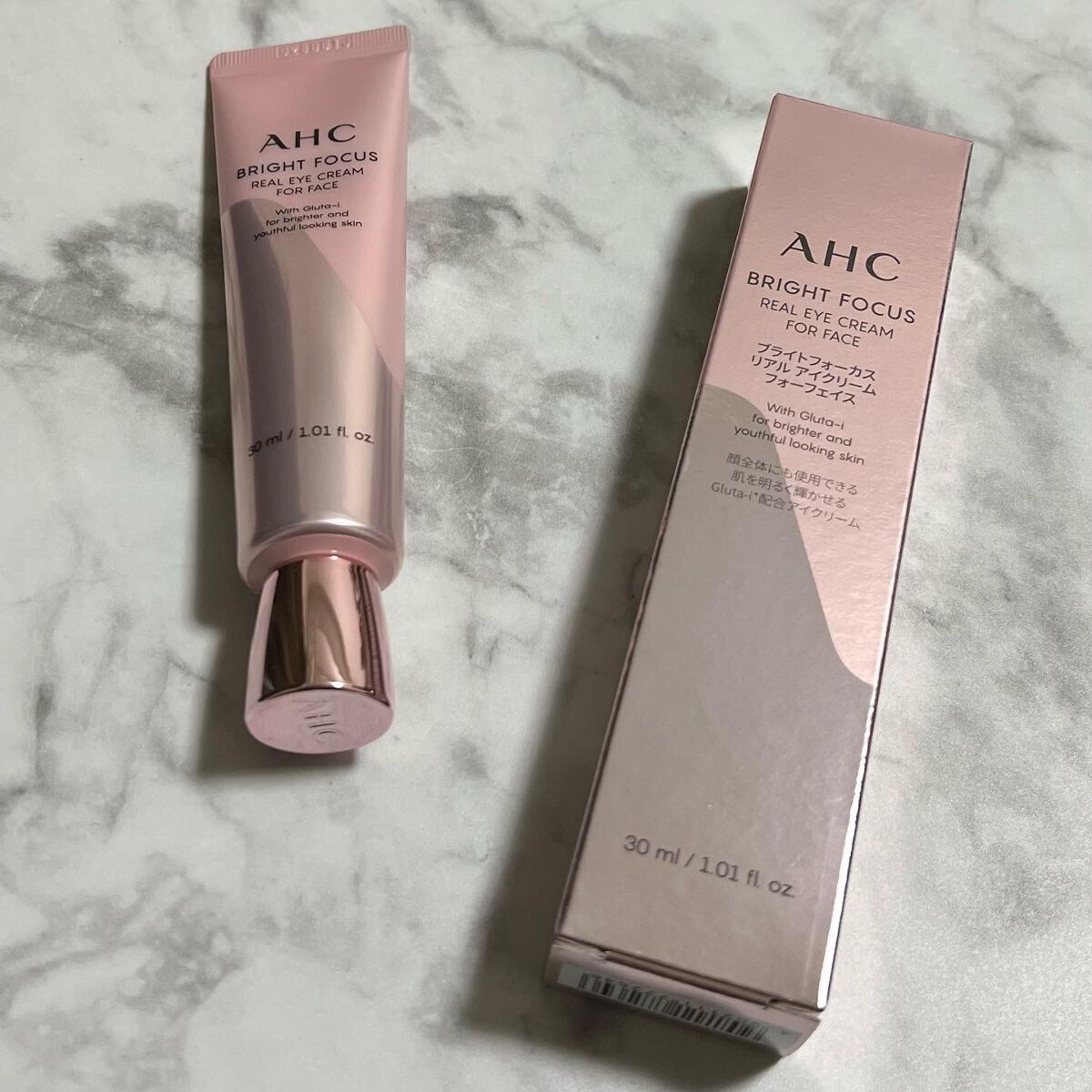 ブライト フォーカス リアル アイクリーム フォーフェイス/AHC/アイケア・アイクリームを使ったクチコミ(2枚目)