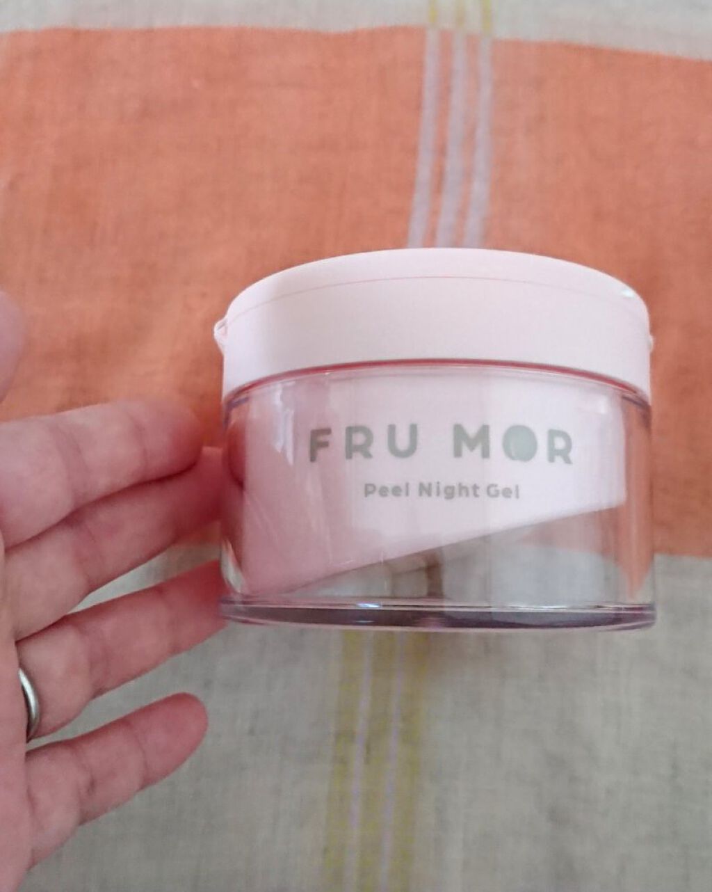 フルモア ピールナイトジェル/FRU MOR/フェイスクリームを使ったクチコミ(1枚目)
