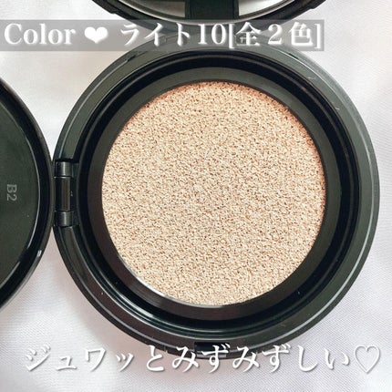 ベルベットジュエルクッション/BIVABOO/クッションファンデーションを使ったクチコミ(2枚目)