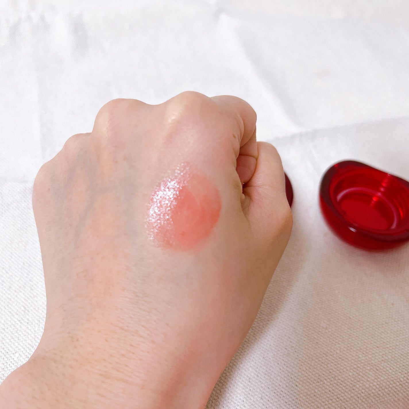 フィー リップアンドチーク グローイジェリーポット/fwee/リップグロスを使ったクチコミ(6枚目)