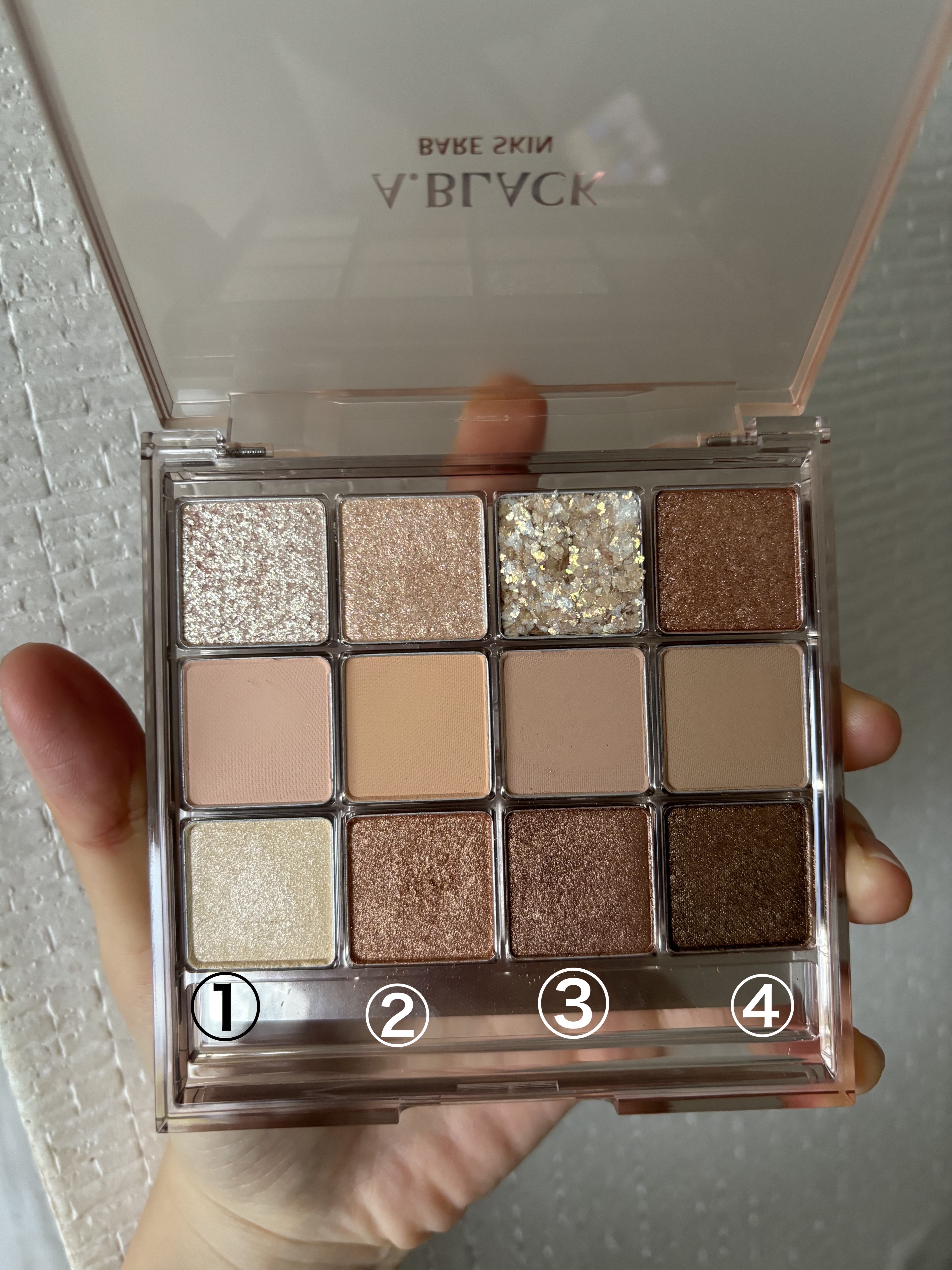 グラムチェンジマルチパレット/A.BLACK/マルチパレットを使ったクチコミ（2枚目）