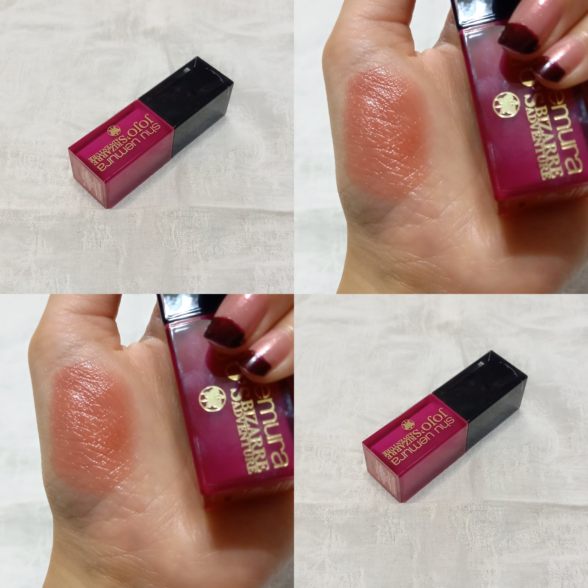 ルージュ アンリミテッド ビザーマーブル(限定)/shu uemura/口紅を使ったクチコミ（2枚目）