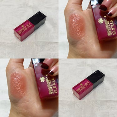 ルージュ アンリミテッド ビザーマーブル(限定)/shu uemura/口紅を使ったクチコミ（2枚目）