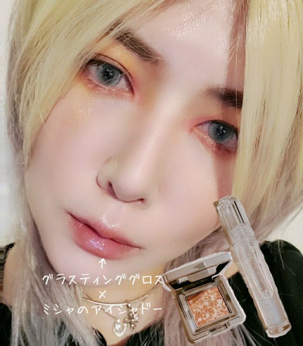 UR GLAM BLOOMING EYE COLOR PALETTE/U R GLAM/アイシャドウパレットを使ったクチコミ(4枚目)