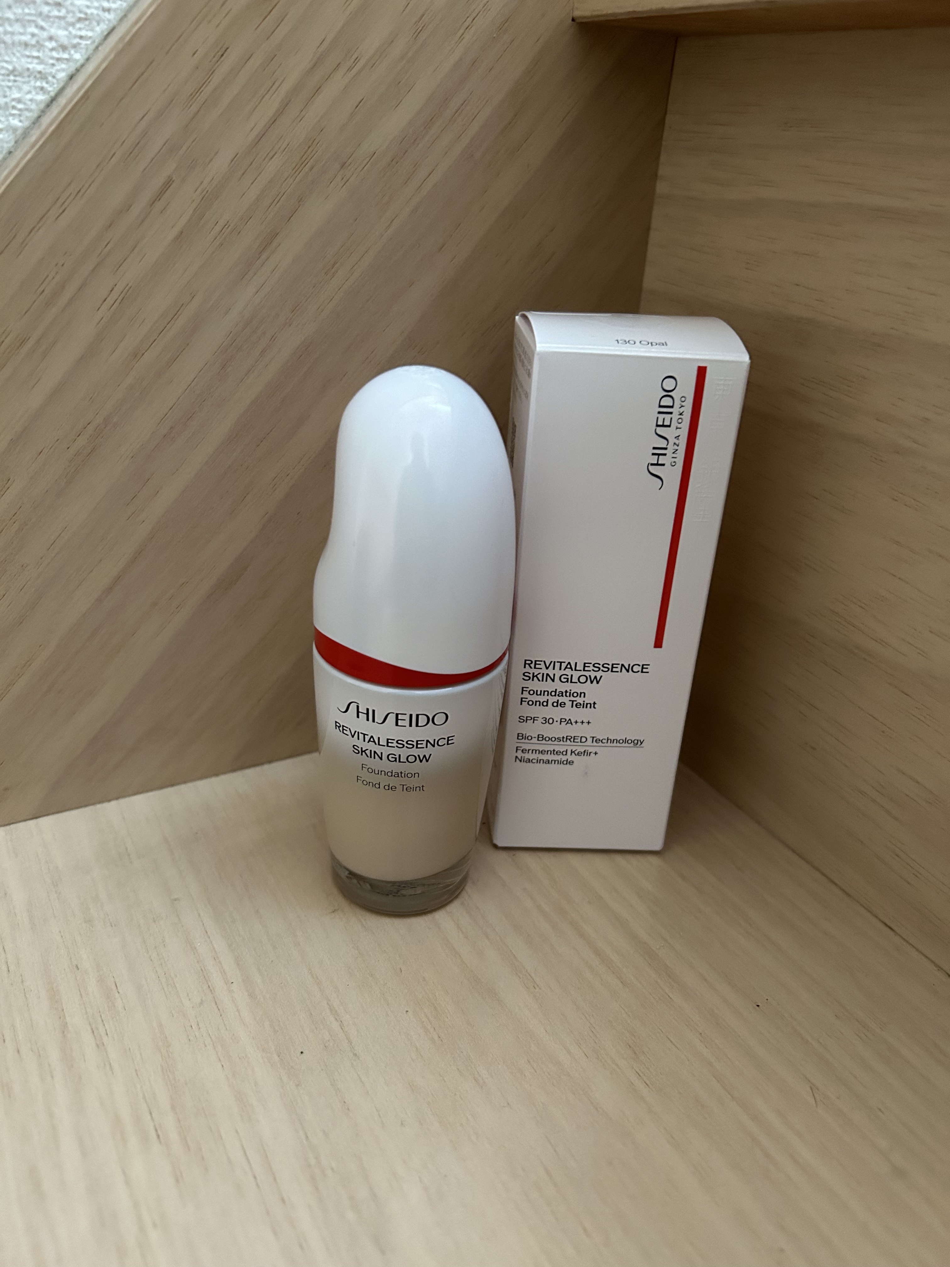 エッセンス スキングロウ ファンデーション/SHISEIDO/リキッドファンデーションを使ったクチコミ（1枚目）