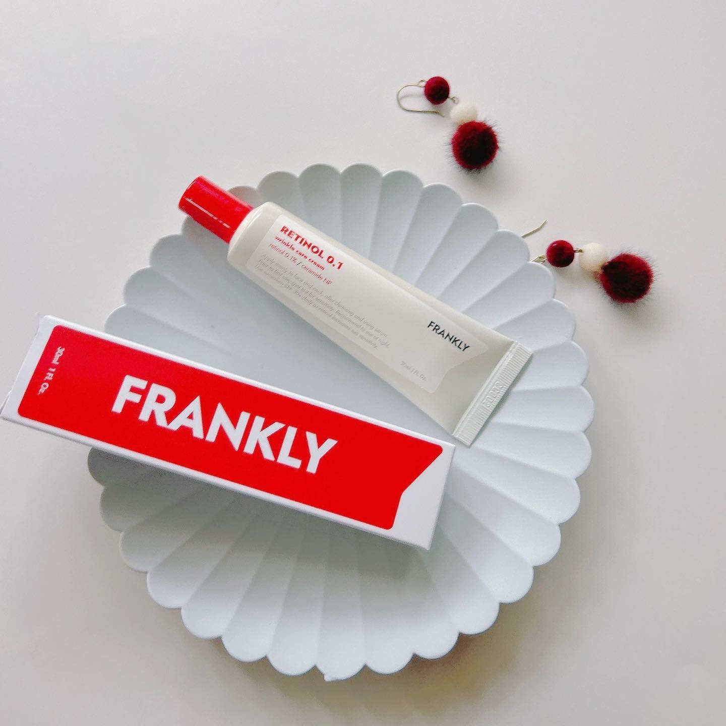 レチノール0.1％クリーム/Frankly/フェイスクリームを使ったクチコミ（2枚目）