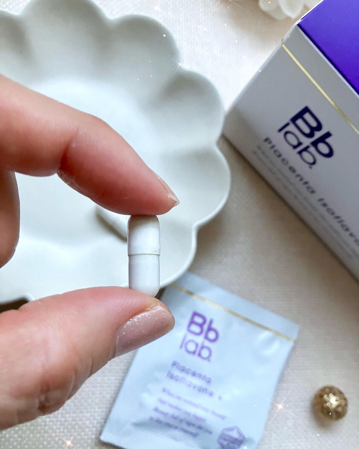 プラセンタ イソフラボン＋/Bb lab./美容サプリメントを使ったクチコミ（2枚目）