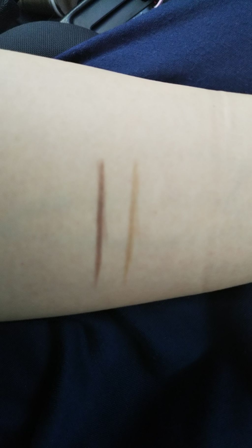 スリムスケッチアイブロウペンシル/U R GLAM/アイブロウペンシルを使ったクチコミ（3枚目）