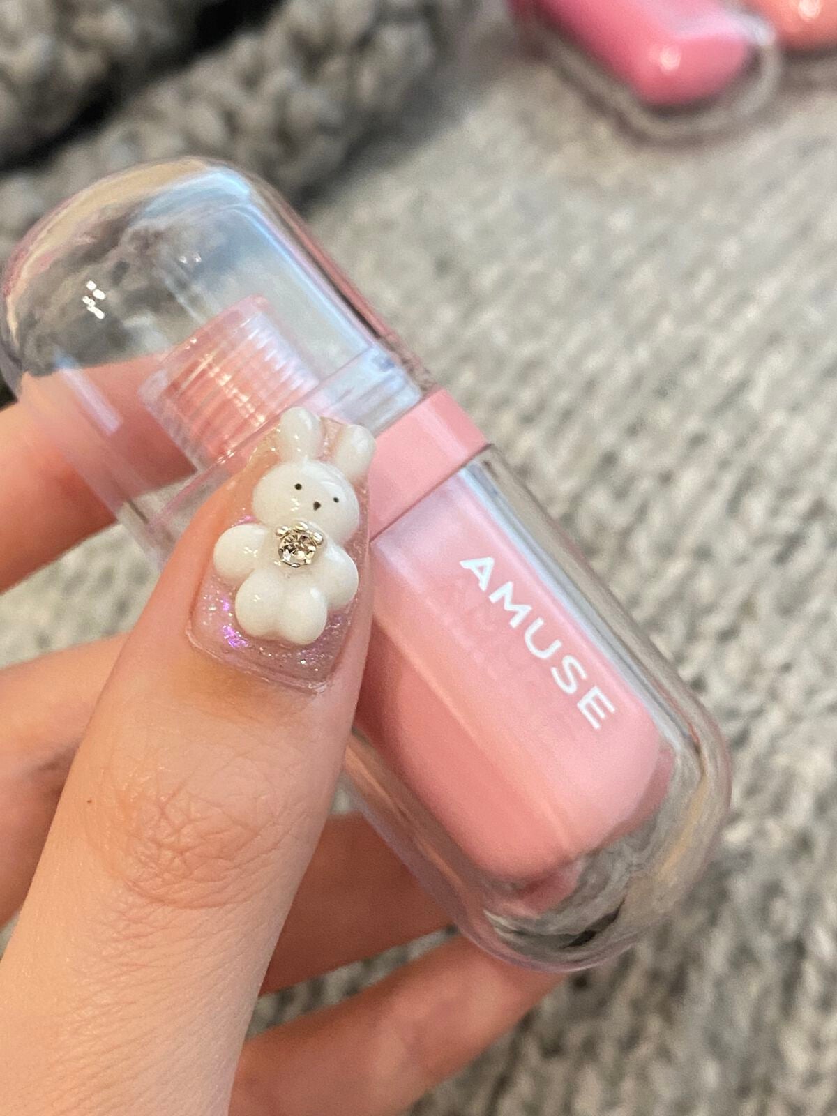 ジェルフィットティント/AMUSE/リップティントを使ったクチコミ(7枚目)