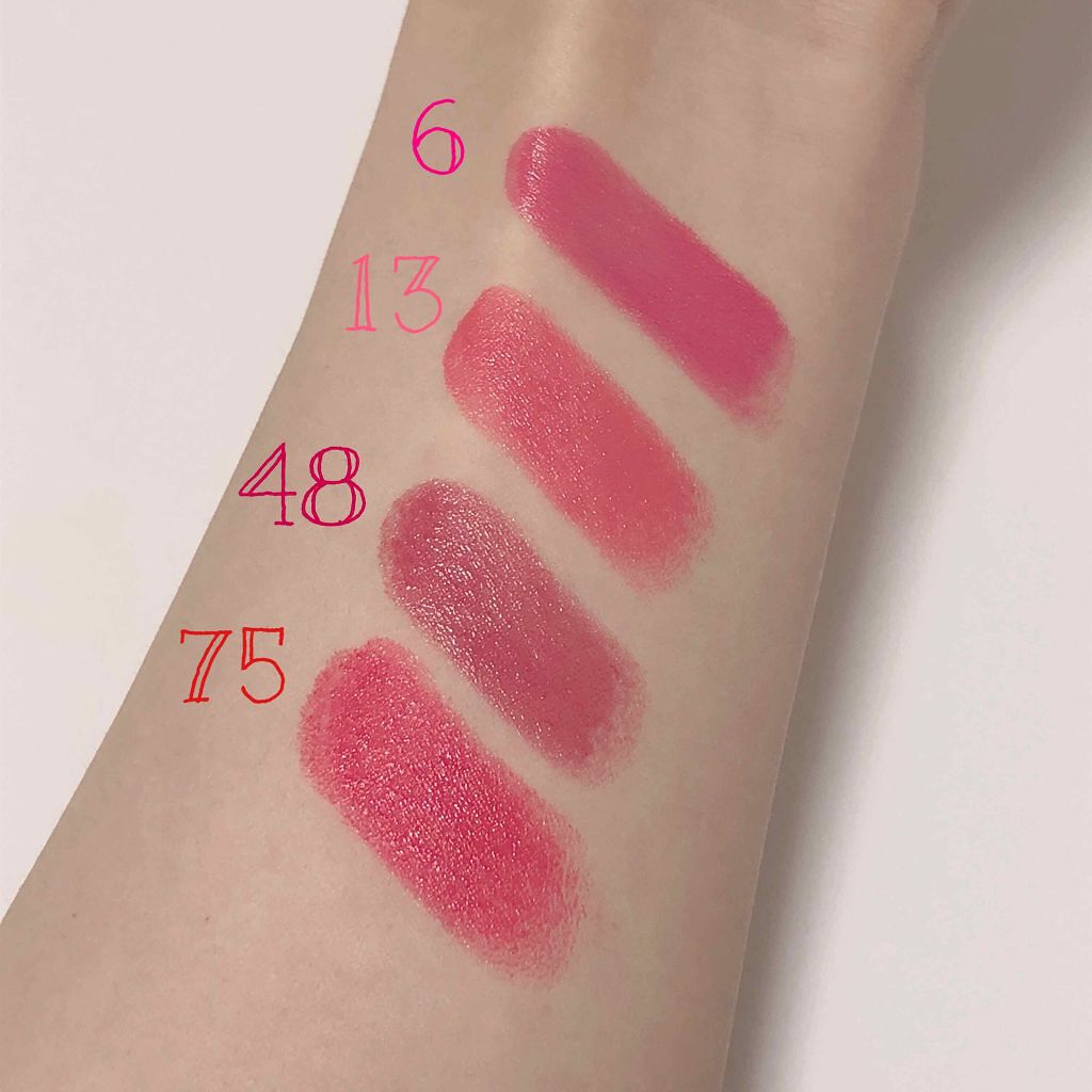 ルージュ ヴォリュプテ シャイン/YVES SAINT LAURENT BEAUTE/口紅を使ったクチコミ（2枚目）