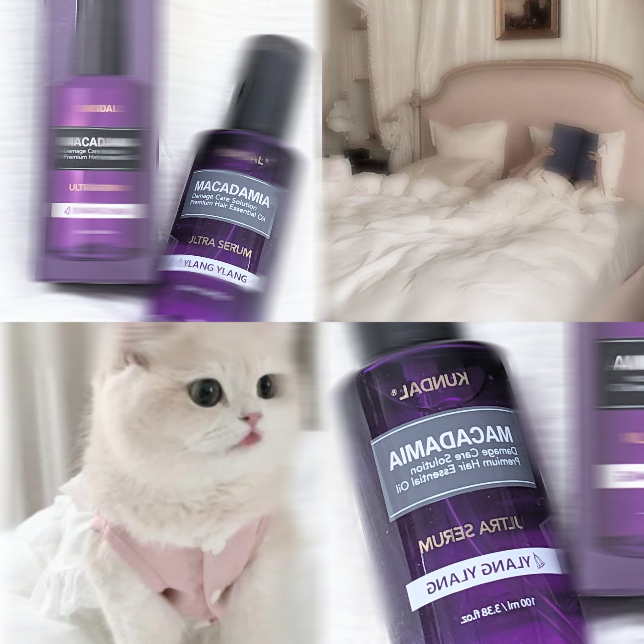 クンダル マカダミア ウルトラヘアセラム /KUNDAL/ヘアオイルを使ったクチコミ（1枚目）