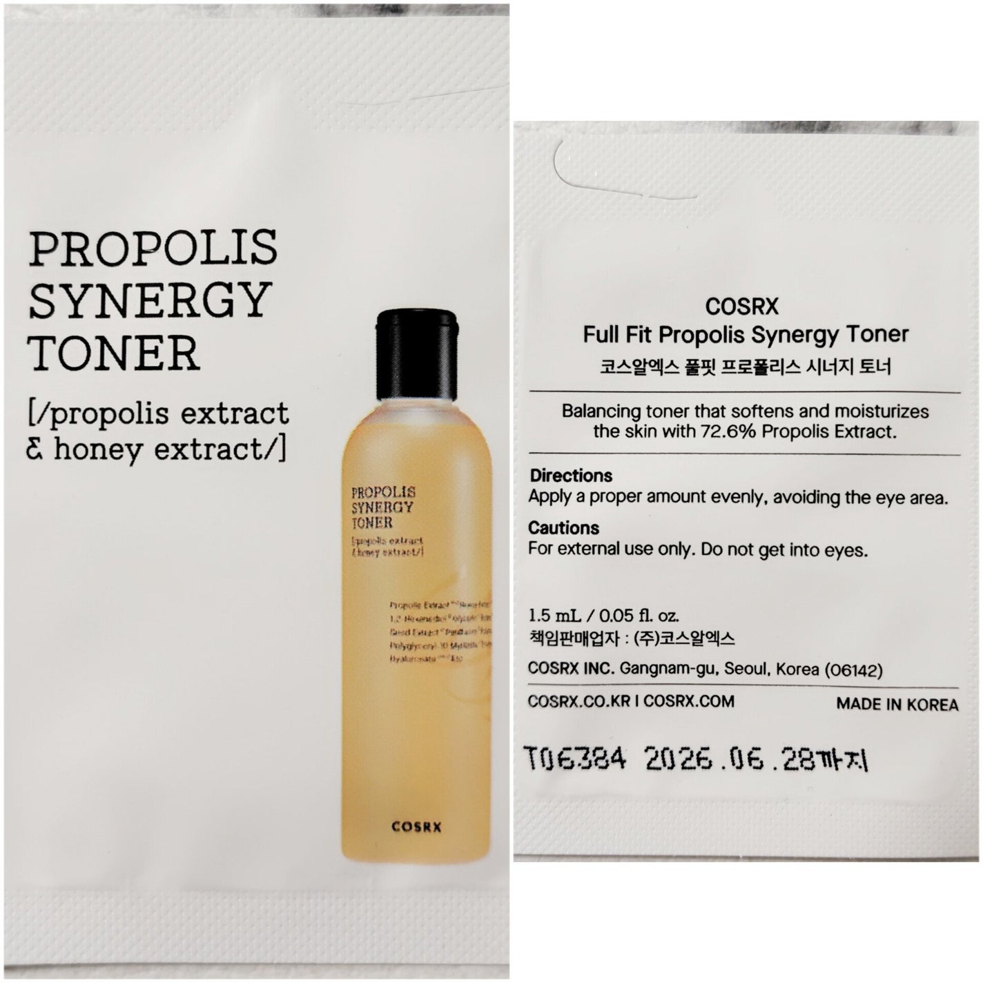 フルフィットプロポリスシナジートナー/COSRX/化粧水を使ったクチコミ(2枚目)