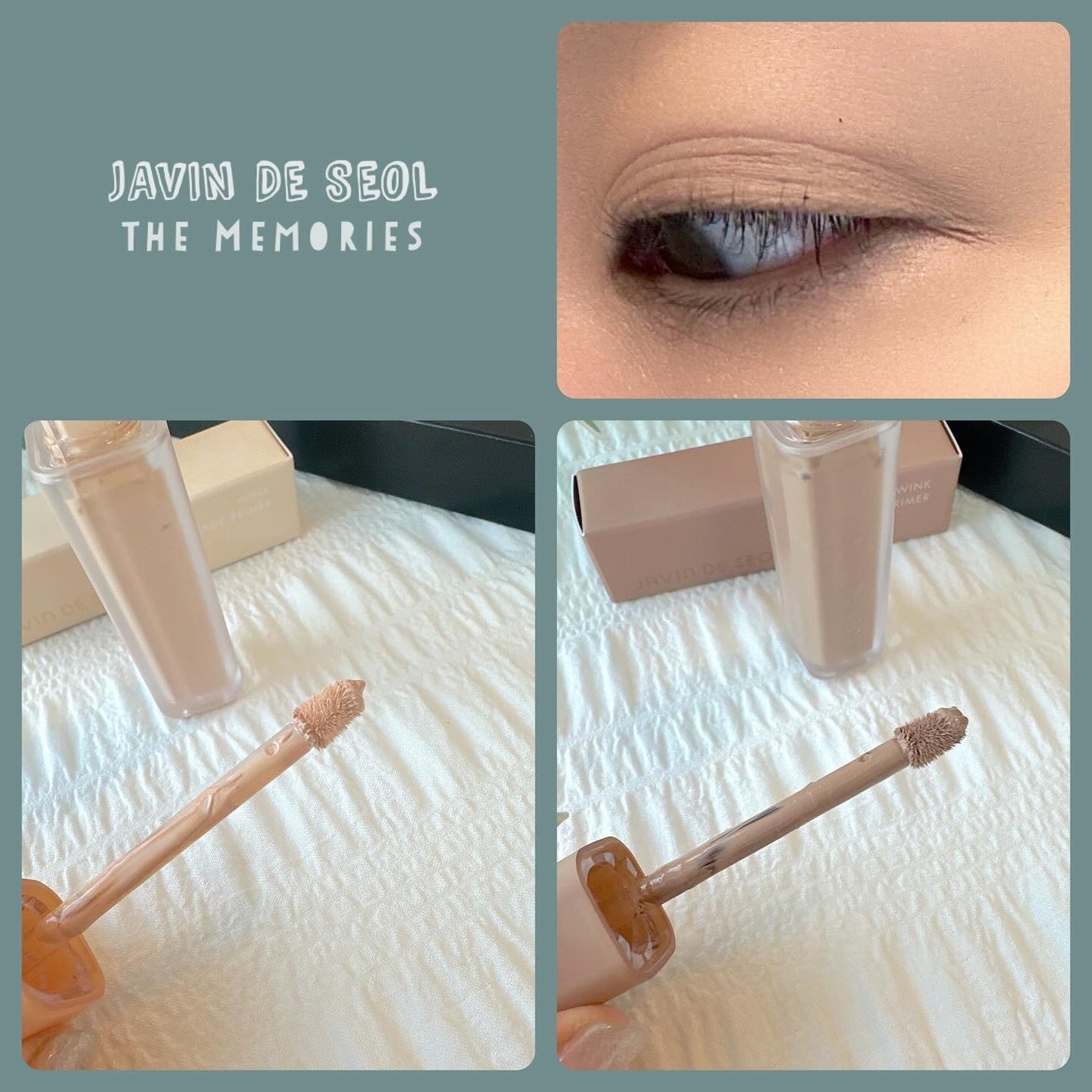 ウインク アイ シェード プライマー/Javin De Seoul/リキッドアイシャドウを使ったクチコミ(6枚目)