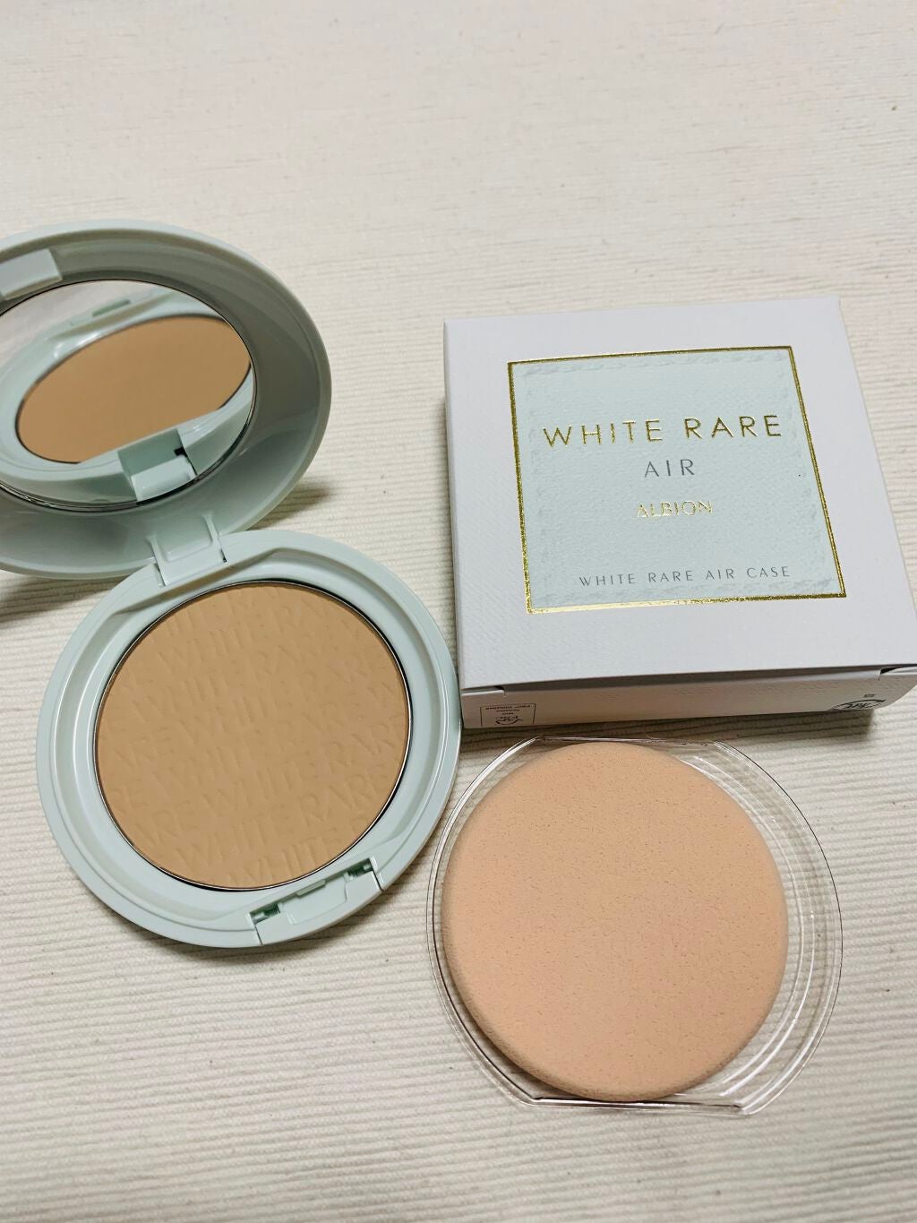 ホワイトレア エアー/ALBION/パウダーファンデーションを使ったクチコミ(2枚目)