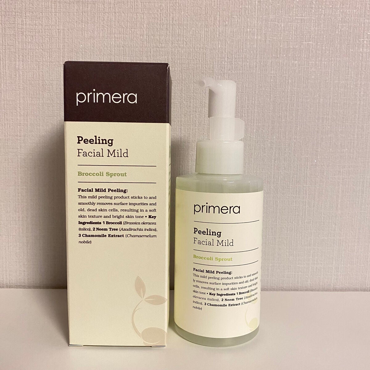 フェイシャルマイルドピーリング/primera/ピーリングを使ったクチコミ(1枚目)