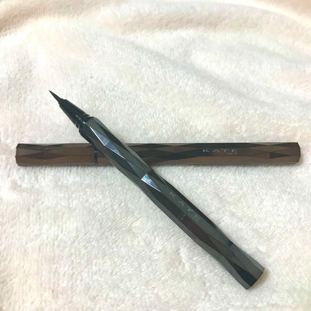 スーパーシャープライナーEX/KATE/リキッドアイライナーを使ったクチコミ(1枚目)