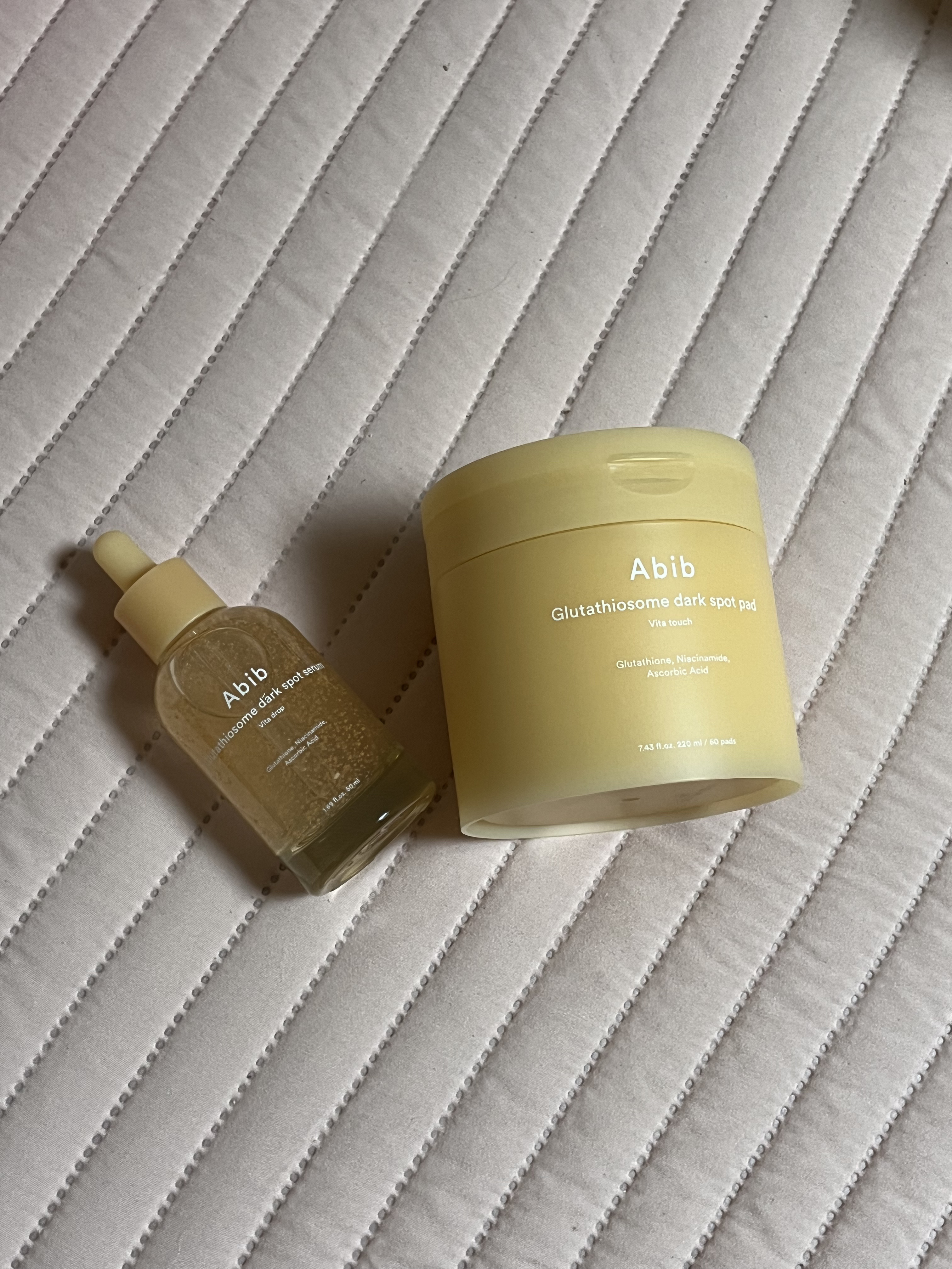 グルタチオンソームダークスポットセラムビタドロップ/Abib /美容液を使ったクチコミ（1枚目）