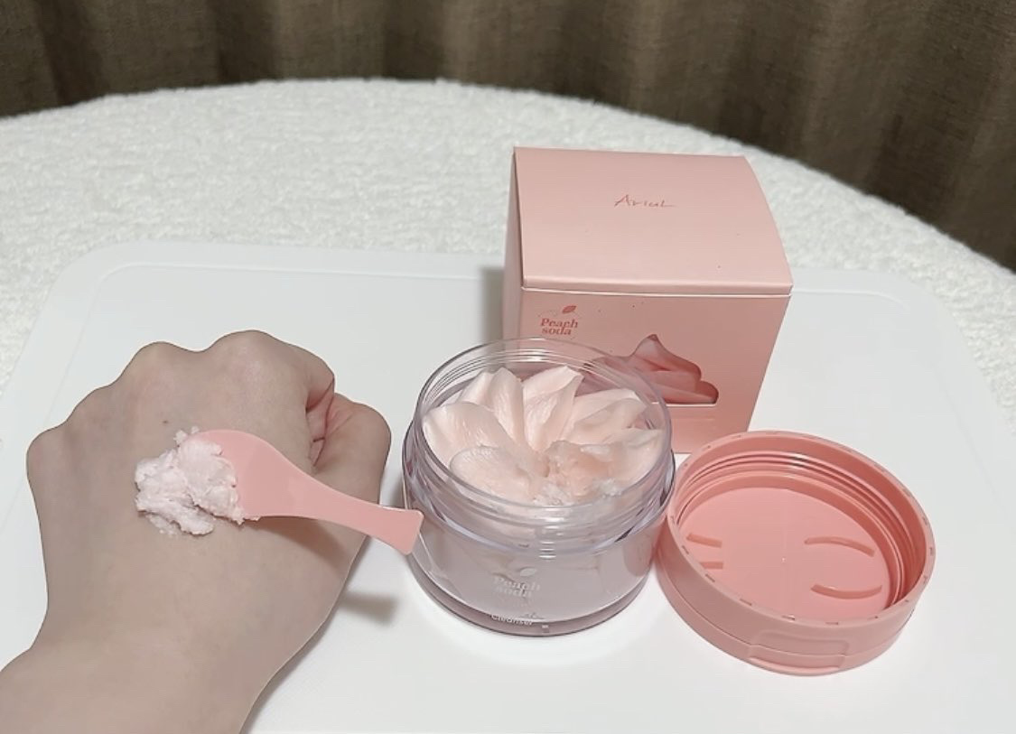 アリウル ピーチソーダホイッピングクリームクレンザー/Ariul/洗顔フォームを使ったクチコミ（3枚目）