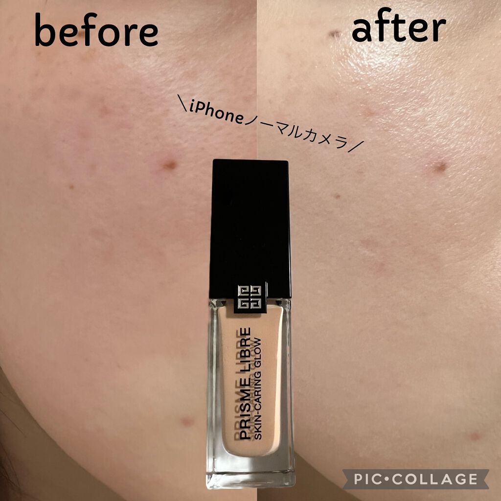 プリズム・リーブル・スキンケアリング・グロウ/GIVENCHY/リキッドファンデーションを使ったクチコミ(2枚目)