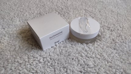 グルタチオンダークゼロトーニングパッチ/SNP/アイケア・アイクリームを使ったクチコミ(2枚目)