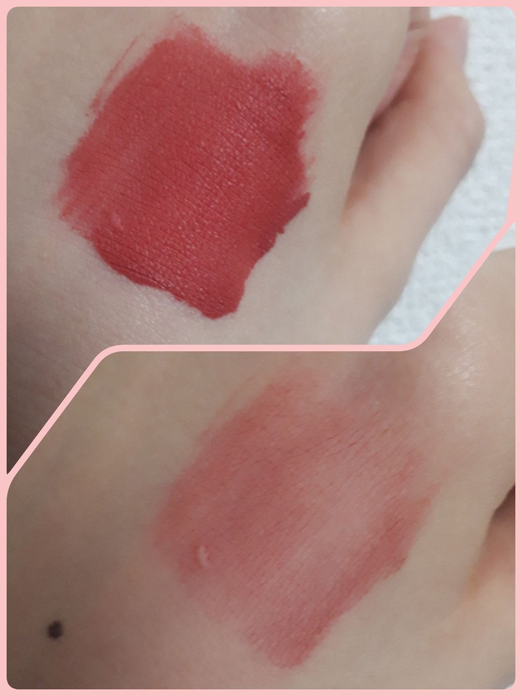 ワインリップマットティント/LABIOTTE/リップティントを使ったクチコミ（2枚目）