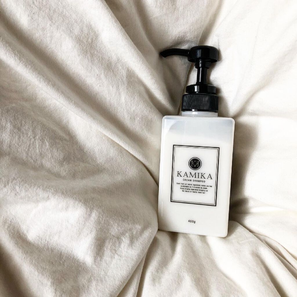 黒髪クリームシャンプー/KAMIKA/シャンプー・コンディショナーを使ったクチコミ（1枚目）
