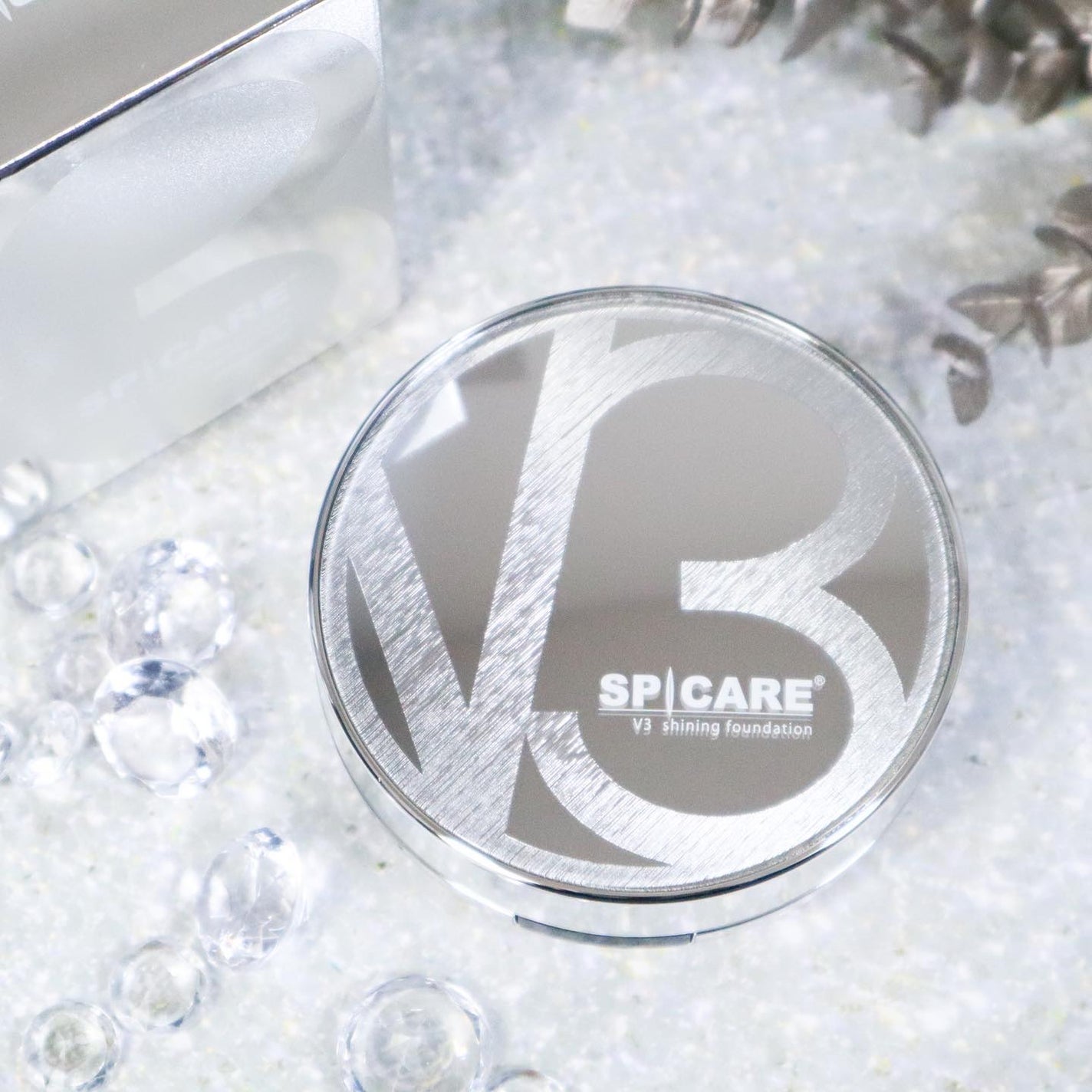 V3シャイニングファンデーション/SPICARE/クッションファンデーションを使ったクチコミ(6枚目)