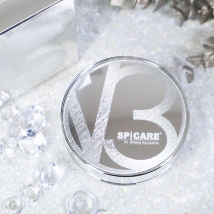 V3シャイニングファンデーション/SPICARE/クッションファンデーションを使ったクチコミ(6枚目)