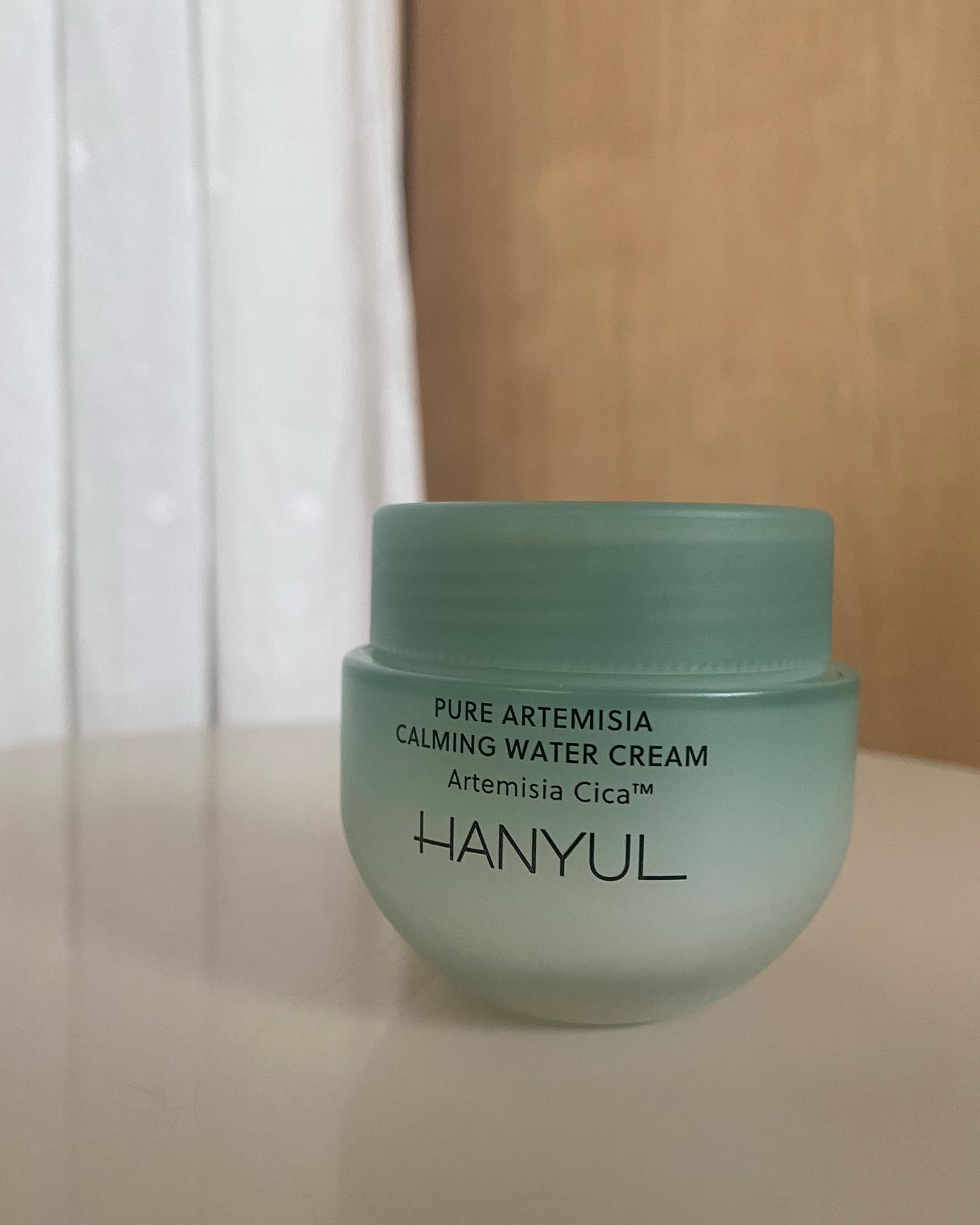 ピュアアルテミシア カーミングウォータークリーム/HANYUL(ハンユル)/フェイスクリームを使ったクチコミ（1枚目）