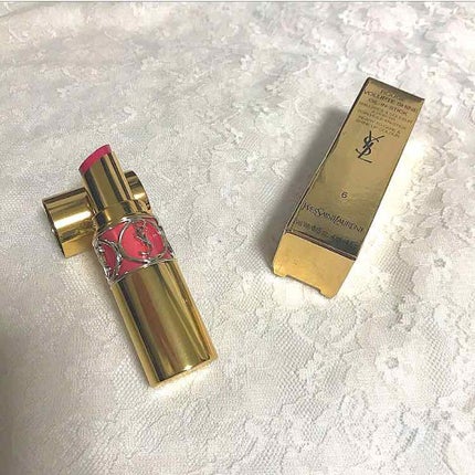 ルージュ ヴォリュプテ シャイン/YVES SAINT LAURENT BEAUTE/口紅を使ったクチコミ(1枚目)