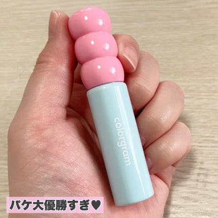 タンフルグラスティント/Colorgram/リップティントを使ったクチコミ(2枚目)