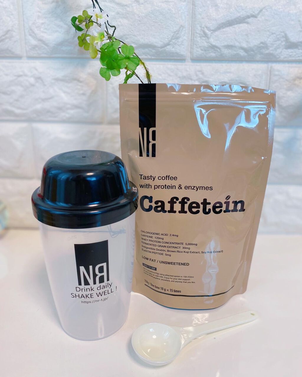 カフェテイン/NR SHOP/その他プロテインを使ったクチコミ(2枚目)