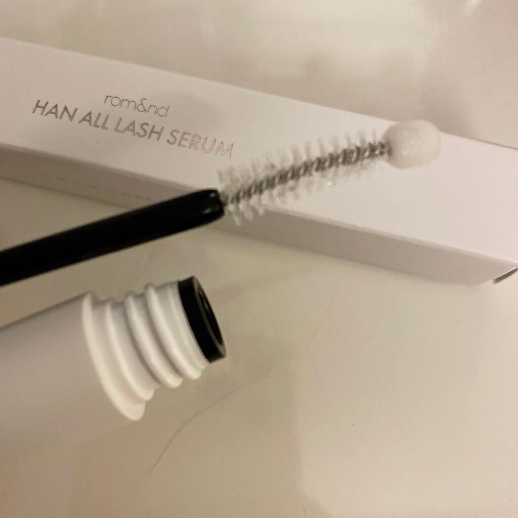 ハンオールラッシュセラム/rom&nd/まつげ美容液を使ったクチコミ(2枚目)