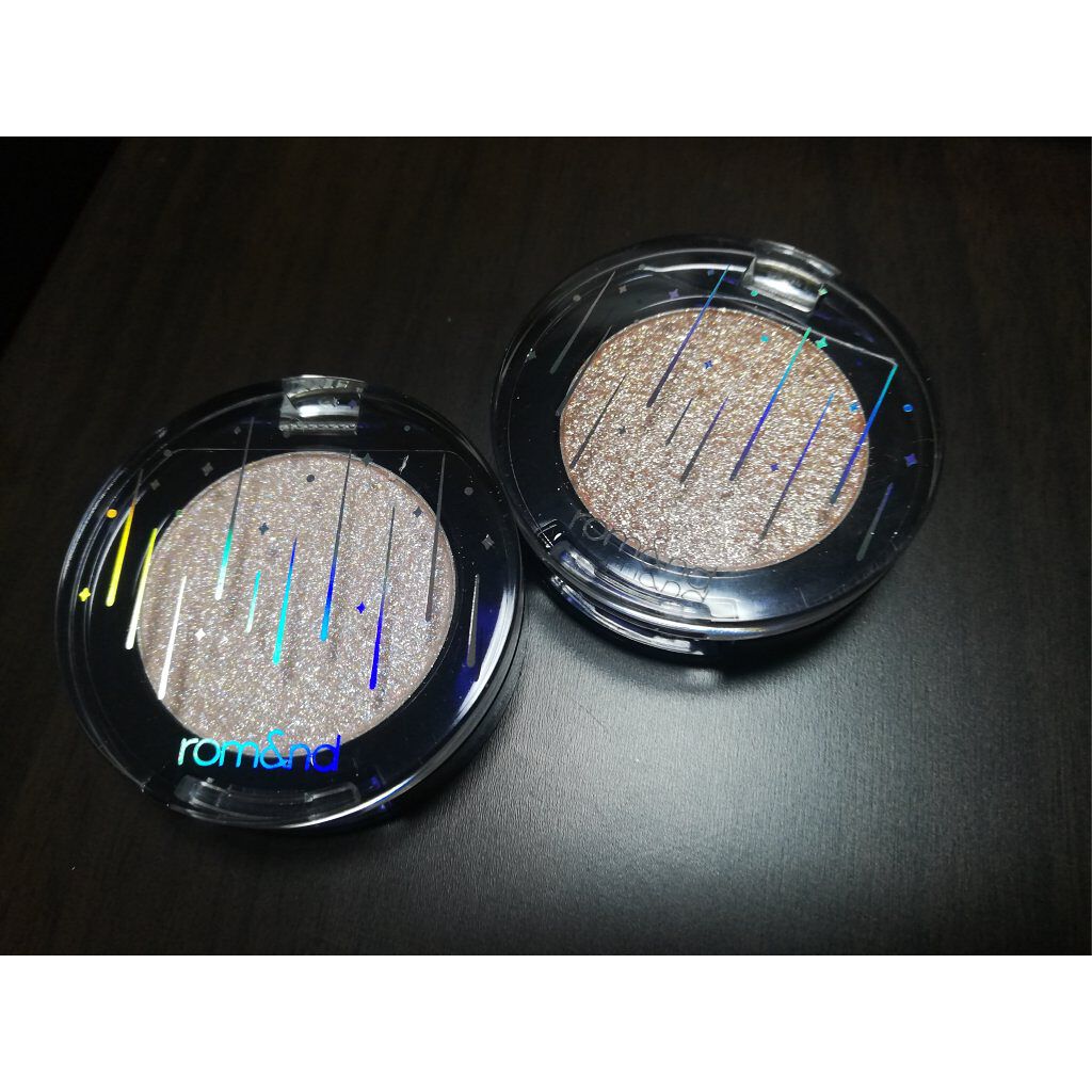 グリッター シャドウ カラー/rom&nd/グリッターを使ったクチコミ（2枚目）