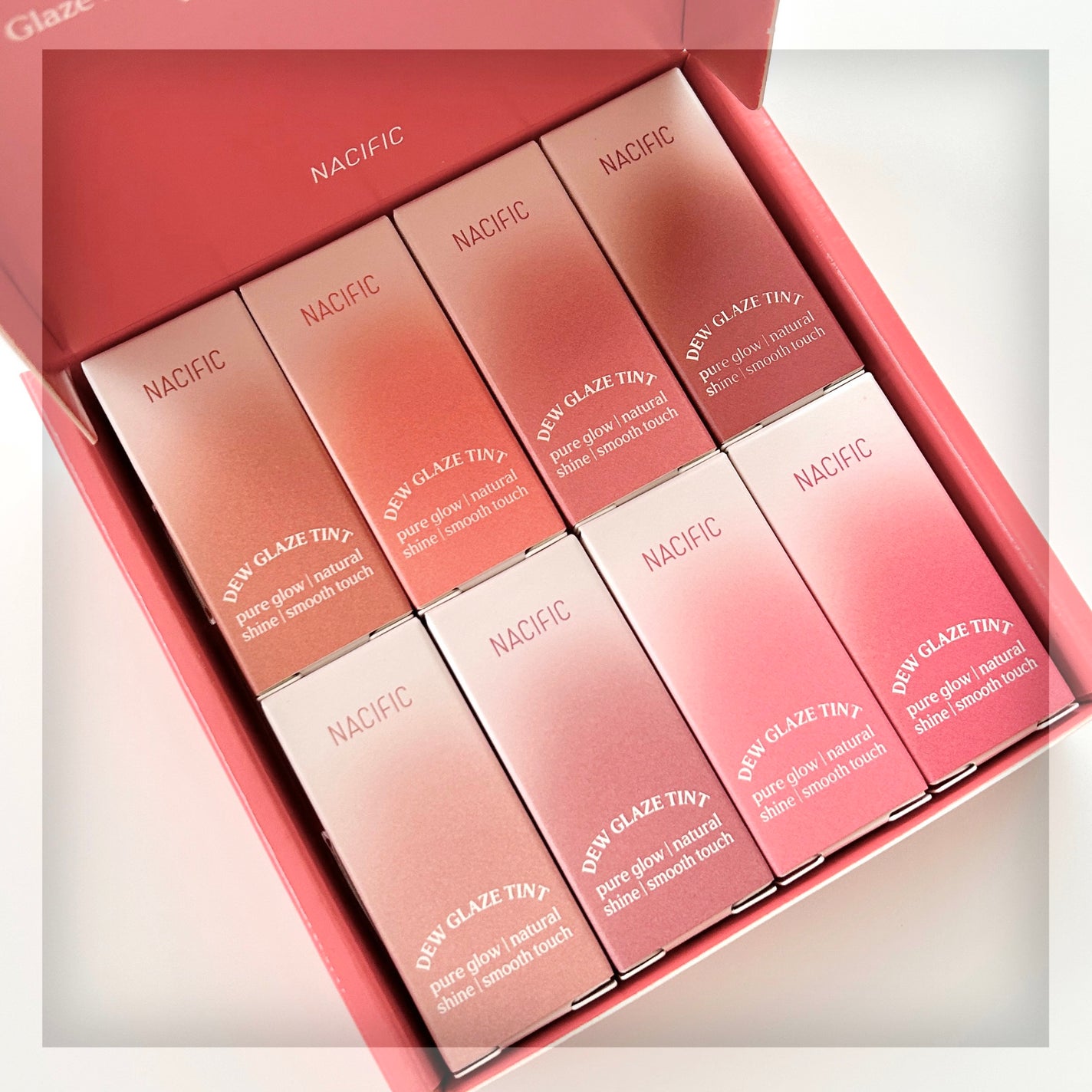 Dew Glaze Tint/NACIFIC/リップグロスを使ったクチコミ(2枚目)