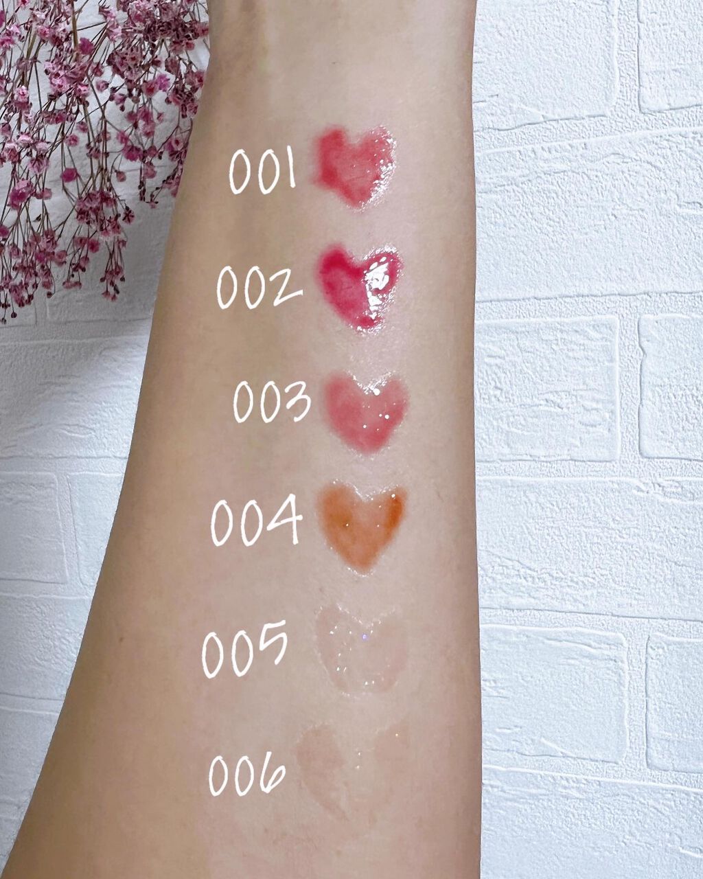 ジューシィリップデュウ 003 キャンディピーチ/BLEND BERRY/口紅を使ったクチコミ（3枚目）