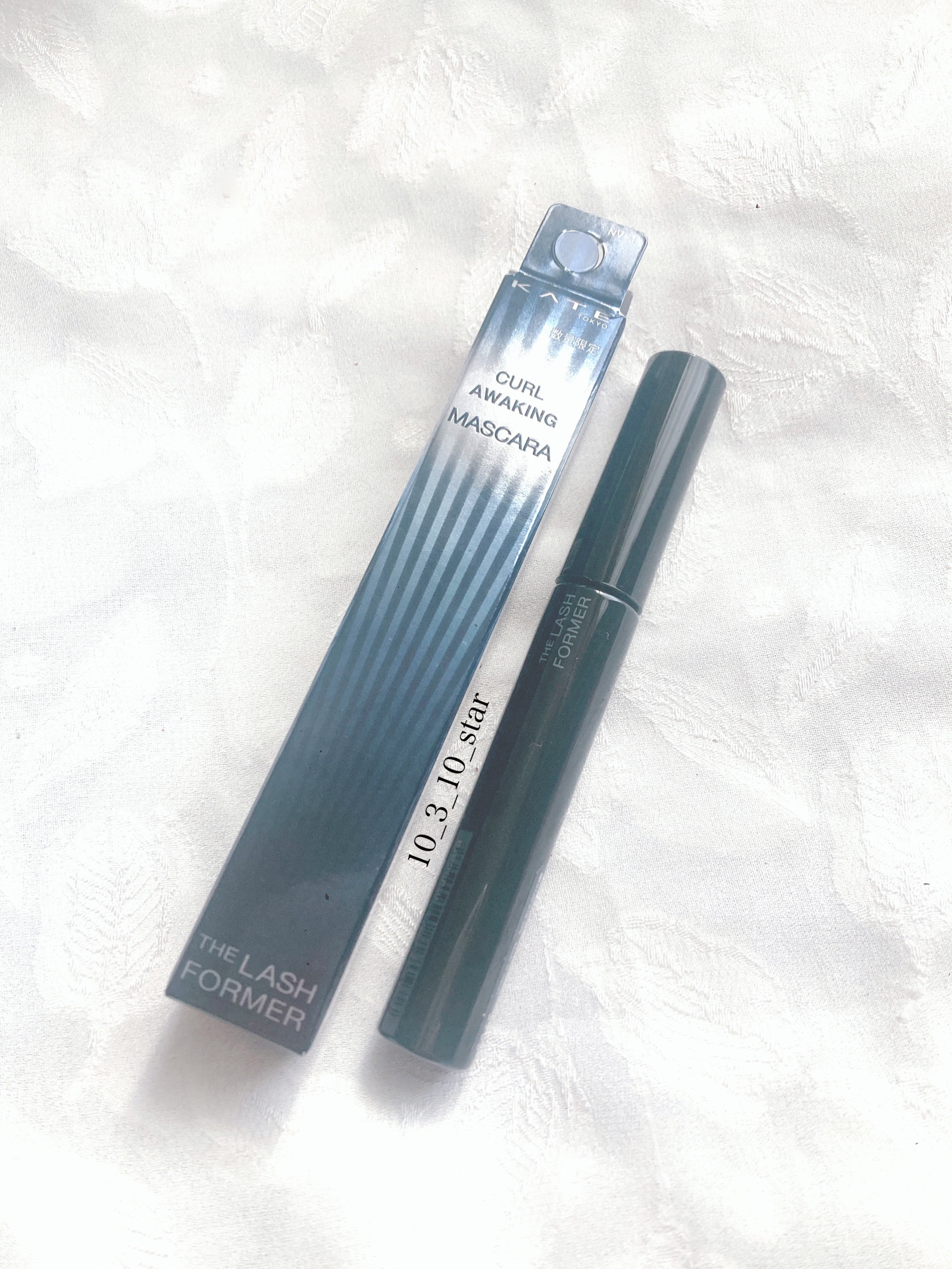 ケイト カールアウェイキングマスカラ NV-1 インディゴブルー(限定色)/KATE/マスカラを使ったクチコミ（1枚目）